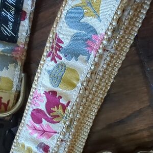 YOU HAD ME AT WOOF I Fall Autumn Squirrel Themed Dog Leash and Collar from Etsy
